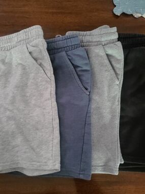 Garanimals 4-Pack Kids Shorts in Light Gray, Navy, Gray, Black